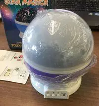 Photo from the official notice: Star Master Dream Rotating Projection Lamp usb nightlight — fire risk