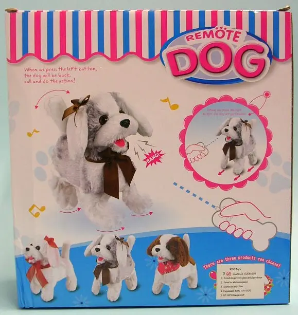 Photo de l’avis officiel: An Yuan Remöte dog and Fioss pet Chien télécommandé — risque: Étouffement
