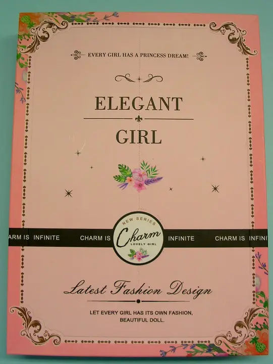 Foto do aviso oficial: Elegant Girl/Charm Lovely Girl Conjunto de bonecas de plástico — risco: Químico