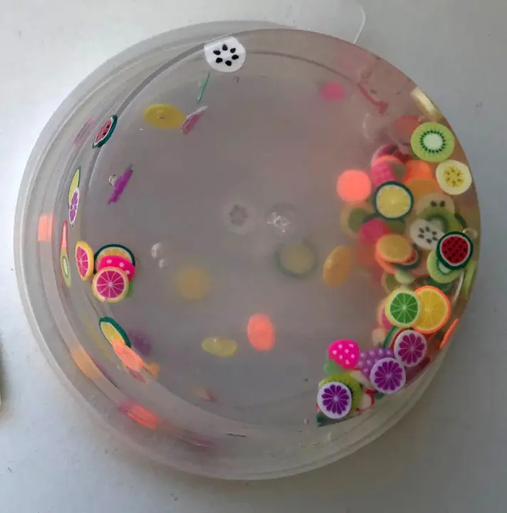 Photo de l’avis officiel: Clear Crystal KAWAII Slime — risque: Risque chimique