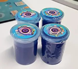 Photo de l’avis officiel: Crystal Slime Blue Jouet slime — risque: Risque chimique
