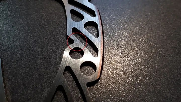 Photo de l’avis officiel: Trickstuff Disque de frein pour vélos — risque: Blessures