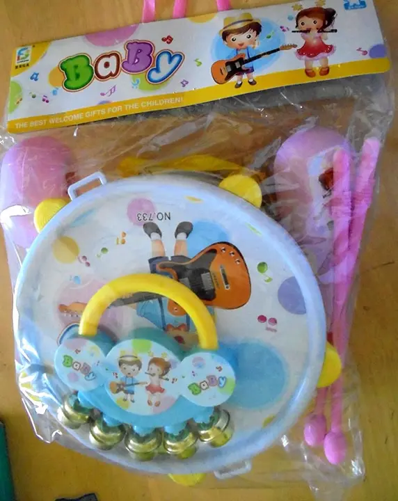 Photo from the official notice: Fansheng, Pegaz Toys Zestaw instrumentow toy musical instrument set — choking & damage to hearing risk