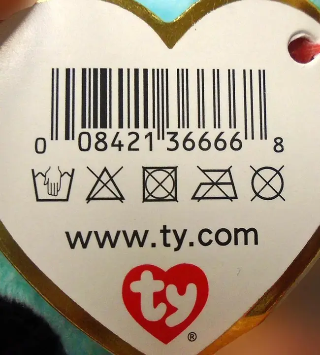 Photo de l’avis officiel: Ty Beanie Boos Jouet doux — risque: Étouffement