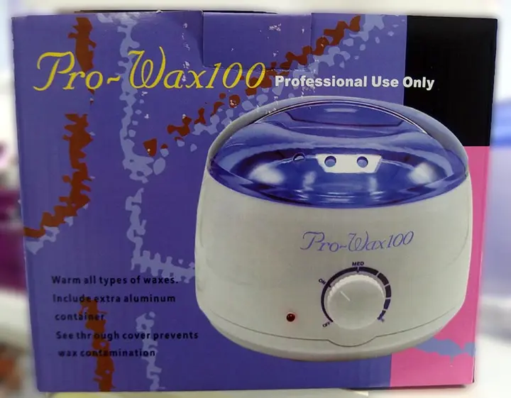 Photo de l’avis officiel: Pro-Wax100 Chauffage à cire — risque: Choc électrique