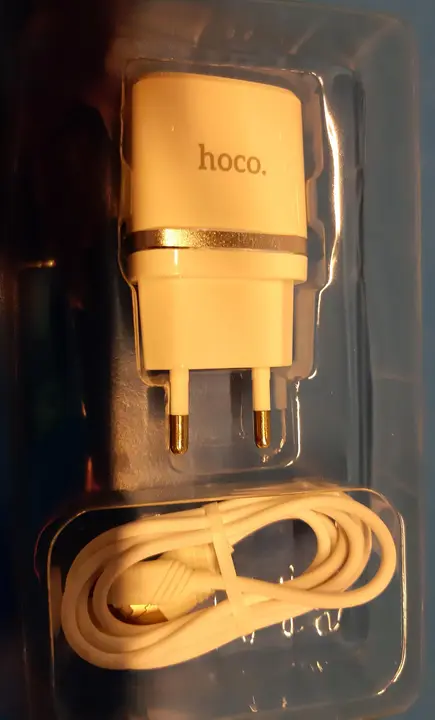 Foto aus der offiziellen Meldung: hoco. Smart USB Charger USB-Ladegerät — Risiko: Elektrischer Schlag (A12/00106/20)