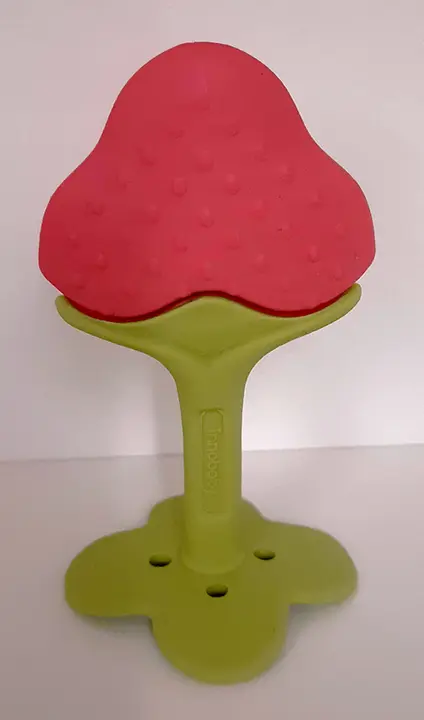Photo de l’avis officiel: innobaby ez grip massaging teether Dentelle de bébé — risque: Étouffement