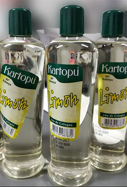 Foto dell’avviso ufficiale: Kartopu Limon eau de Cologne Profumo — rischio: Rischio chimico