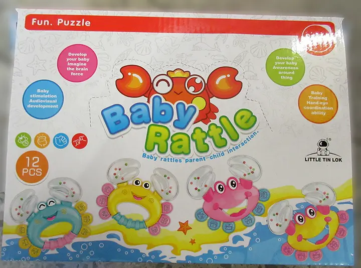 Photo from the official notice: Little Tin Lok Baby Rattle rattle toy — choking risk