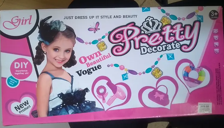 Foto do aviso oficial: Qing Da Toy Pretty Decorate Conjunto de bonecas de plástico — risco: Químico