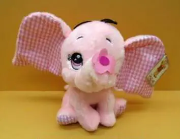 Photo from the official notice: Jumbo soft filled pink elephant soft-filled toy — choking risk