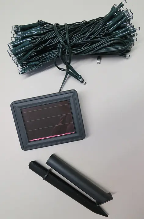 Photo de l’avis officiel: Progarden Progarden solar LED lightstring Chaîne d’éclairage — risque: Risque chimique & Environnement