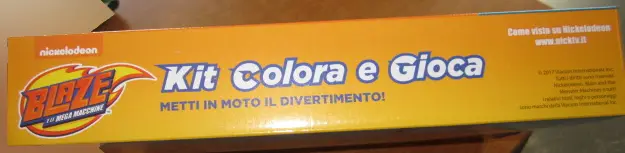 Foto uit de officiële melding: MITAMA KIT COLORA E GIOCA Het schilderen van speelgoed kit — risico: Aantasting van het gezichtsvermogen
