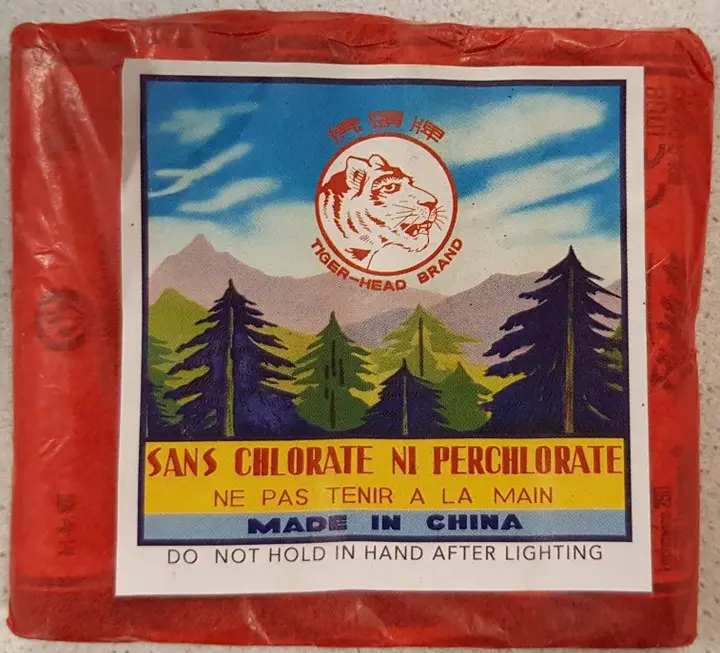 Foto dell’avviso ufficiale: Funke Funke China-Böller B Fuochi d'artificio — rischio: Lesioni uditive