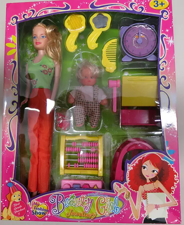 Photo from the official notice: My Fashion Show Beauty Girl Jewellery Beauty Girl Jewellery plastic doll set — chemical risk