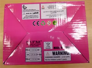 Foto do aviso oficial: LOL Surprise! Boneca de plástico com acessórios — risco: Químico