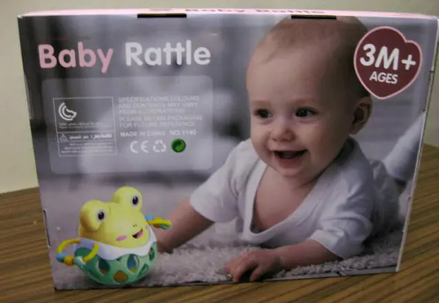 Photo de l’avis officiel: BF Baby Rattle Jouet de hochet — risque: Étouffement