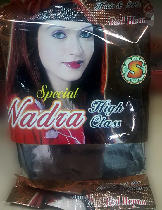 Photo de l’avis officiel: Special Nadra High Class Red Henna Powder Poudre de henné — risque: Risque microbiologique