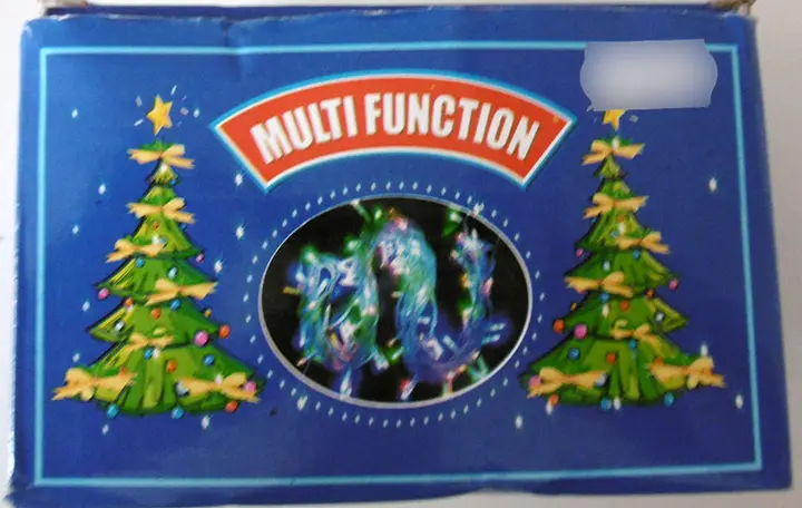 Photo from the official notice: ETS Germany MULTI FUNCTION multi function led — electric shock risk