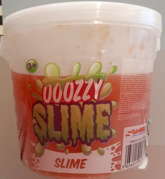 Foto do aviso oficial: Sambro Disney Princess Slime and Ooozzy Slime Brinquedo de lodo — risco: Químico