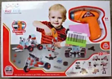 Photo de l’avis officiel: Toyvelt STEM Learning Construction Set Ensemble de construction de jouets — risque: Étouffement