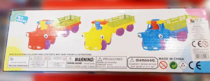 Foto do aviso oficial: TOYS GROUP Lokomotywa Brinquedo de plástico — risco: Engasgamento