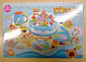 Zdjęcie z oficjalnego zgłoszenia: 80pcs Cutting Cake Food Toys Kids Kitchen Pretend Play Toy Kid Birthday Gift Zestaw zabaw kuchennych — ryzyko: Zadławienie