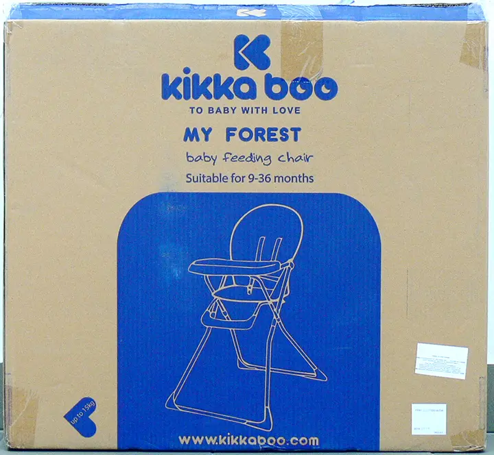 Photo from the official notice: Kikka boo Baby feeding chair children's high chair — injuries risk