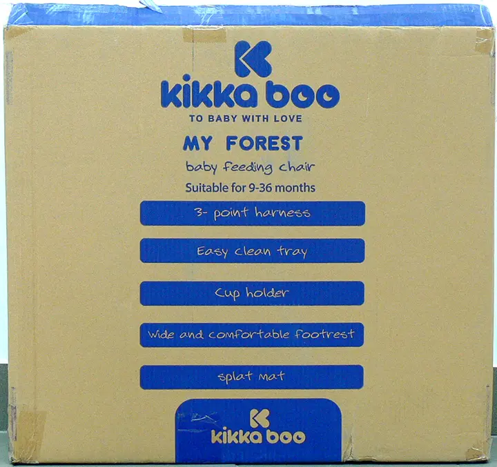 Photo from the official notice: Kikka boo Baby feeding chair children's high chair — injuries risk