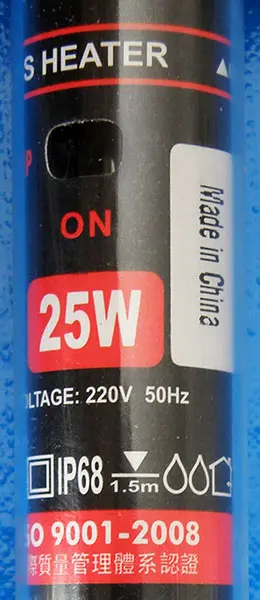 Foto do aviso oficial: XiLONG GLASS HEATER  / SHORT GLASS HEATER Esquentador de aquário — risco: Choque elétrico