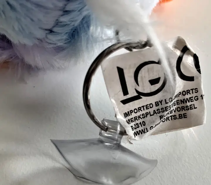 Photo de l’avis officiel: LG - Imports Jouet doux — risque: Risque chimique & Étouffement