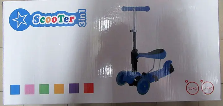 Photo from the official notice: ScooTer 3in1 toy scooter — injuries risk (A12/00410/20)