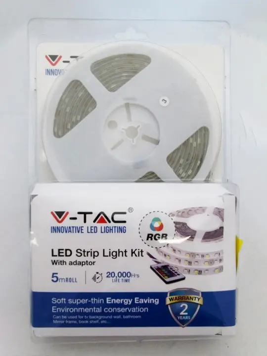 Photo de l’avis officiel: V-TAC LED Strip Light Kit Bande LED — risque: Choc électrique