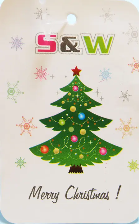 Foto do aviso oficial: S&amp;W Christmas tree / mű karácsonyfa Corrente de iluminação — risco: Queimaduras & Choque elétrico (A12/00589/20)