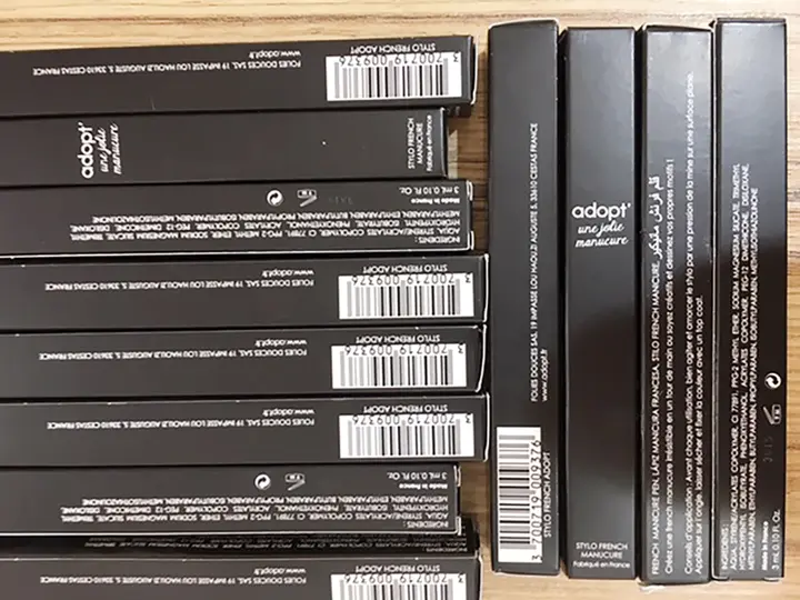 Photo de l’avis officiel: ADOPT Stylo french manucure Stylo à manucure — risque: Risque chimique