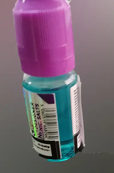 Photo de l’avis officiel: Vampire Vape Nic Salts Liquide pour e-cigarettes — risque: Risque chimique