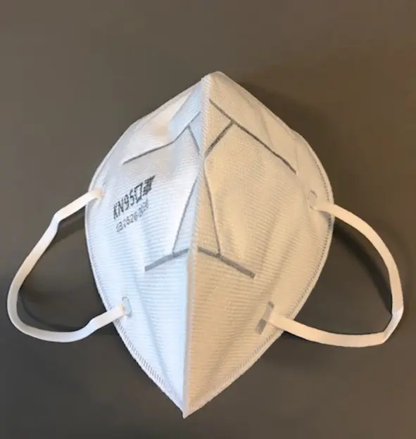 Foto uit de officiële melding: Het masker van het deeltjefilter — risico: Gezondheidsrisico/overige (INFO/00053/20)