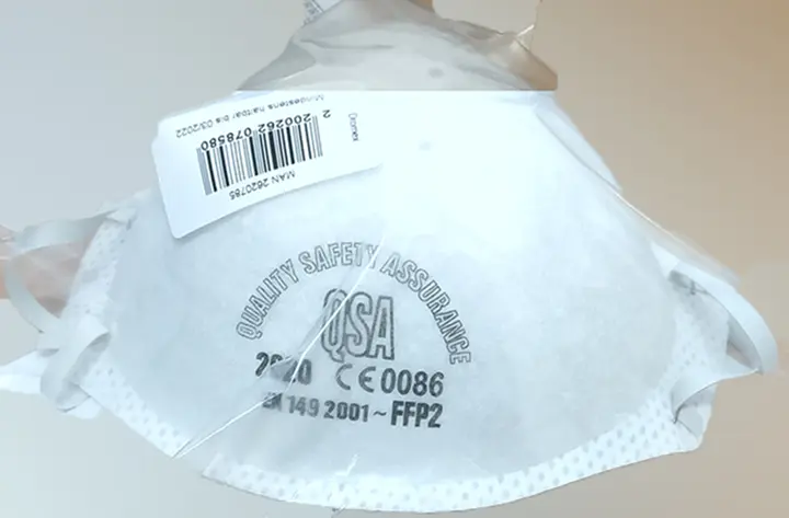 Photo de l’avis officiel: Dromex Protective mask Masque de filtre à particules — risque: Risque sanitaire/autre