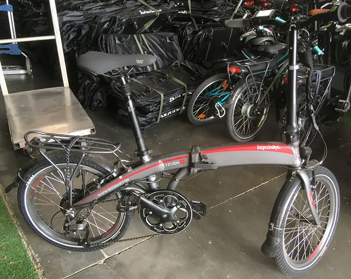 Foto dell’avviso ufficiale: BIZOBIKE Bicicletta elettrica pieghevole — rischio: Incendio