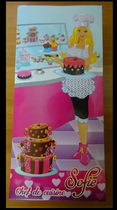 Foto do aviso oficial: TOI-TOYS Sofie - Chef de cuisine Boneca de plástico com acessórios — risco: Químico