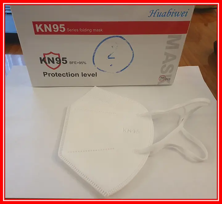 Photo de l’avis officiel: HUABIWEI Mask Masque de filtre à particules — risque: Risque sanitaire/autre