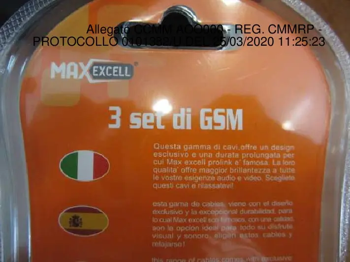 Foto do aviso oficial: maxexcell Adaptador — risco: Choque elétrico