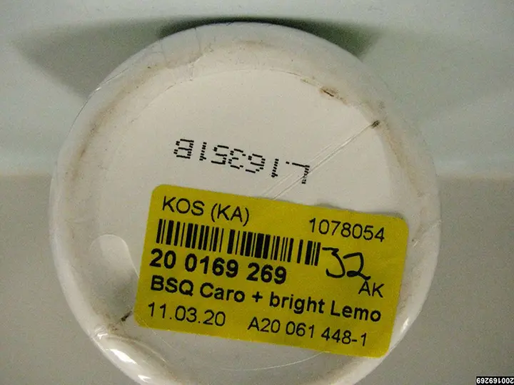Foto do aviso oficial: BSQ Caro bright+ Lemon Produto para clarear a pele — risco: Químico
