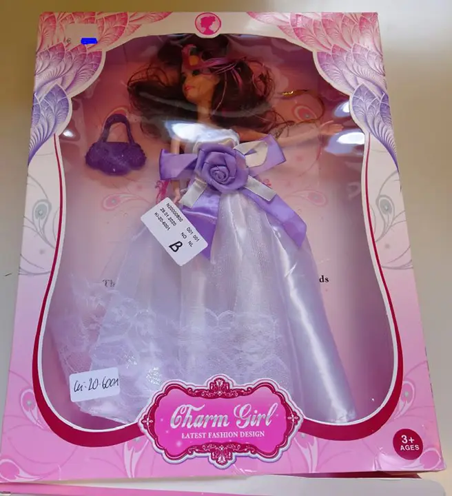 Foto do aviso oficial: Charm Girl Boneca de plástico com acessórios — risco: Químico