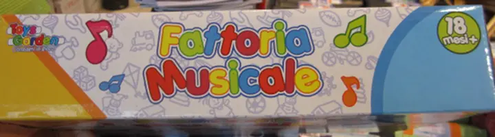 Photo de l’avis officiel: Toys Garden Fattoria musicale Clavier jouet — risque: Étouffement & Suffocation