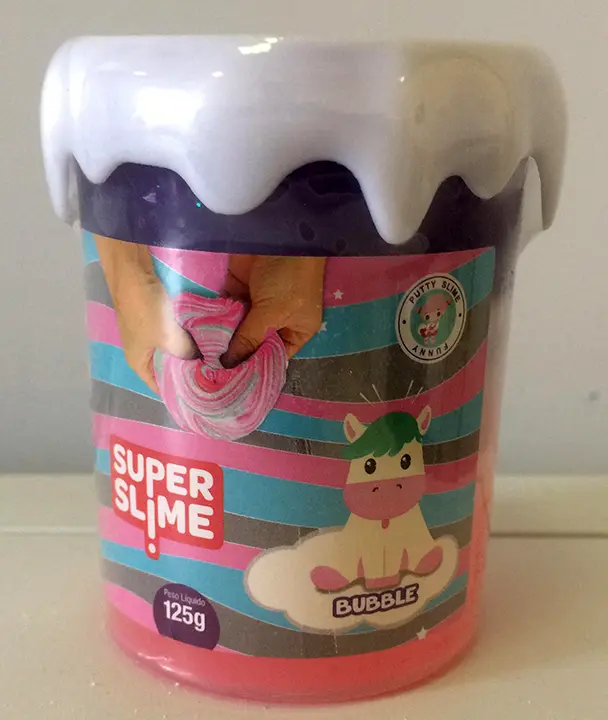 Photo de l’avis officiel: Bubble Super slime Jouet slime — risque: Risque chimique