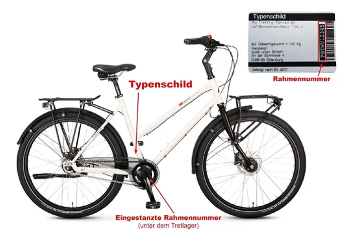 Photo de l’avis officiel: vsf fahrradmanufaktur Vélo — risque: Blessures
