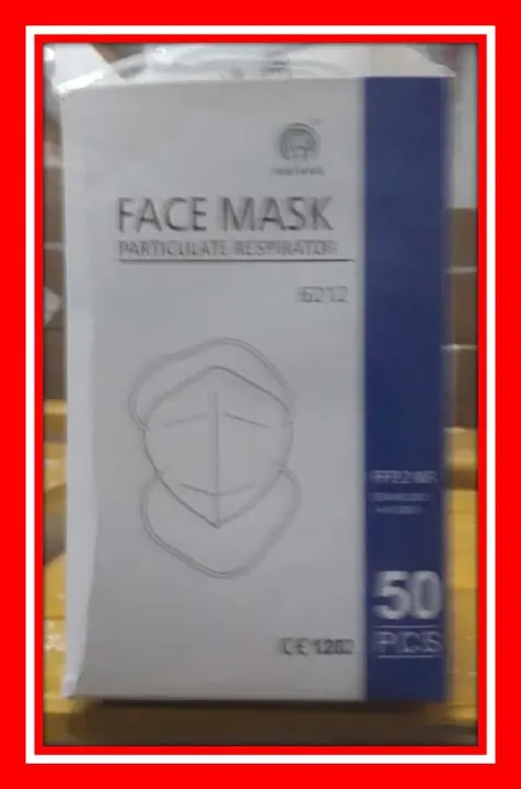 Foto aus der offiziellen Meldung: Ouleok Face mask particulate respirator Partikelfiltermaske — Risiko: Gesundheitsrisiken/Sonstige (A12/01001/20)