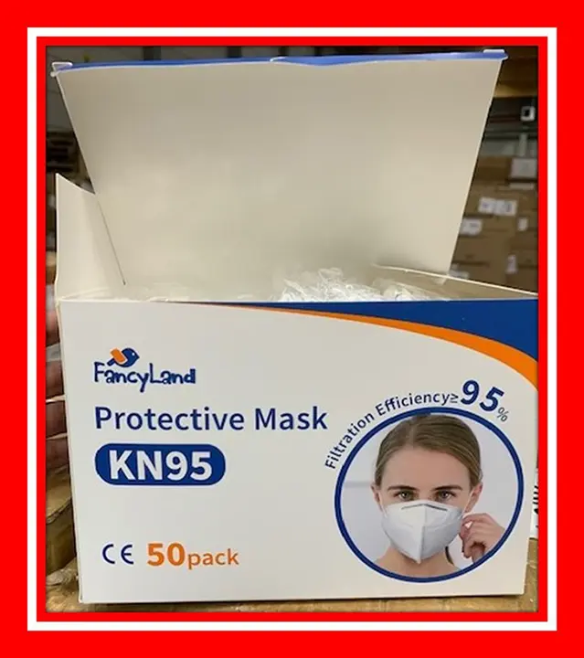 Photo de l’avis officiel: FancyLand Protective mask Masque de filtre à particules — risque: Risque sanitaire/autre