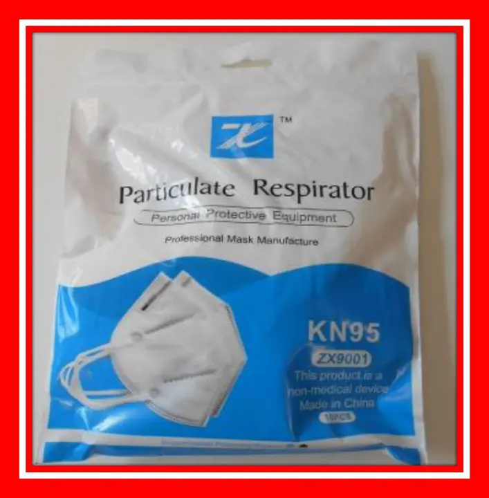 Photo de l’avis officiel: ZX Particulate respirator Masque de filtre à particules — risque: Risque sanitaire/autre